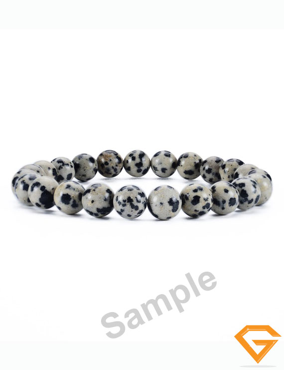 Dalmatian Jasper Healing Bracelet 8mm